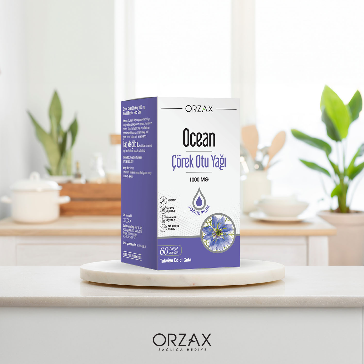 Ocean Çörek Otu Yağı Kapsül Ocean Çörek Otu Yağı Kapsül - Görsel 5