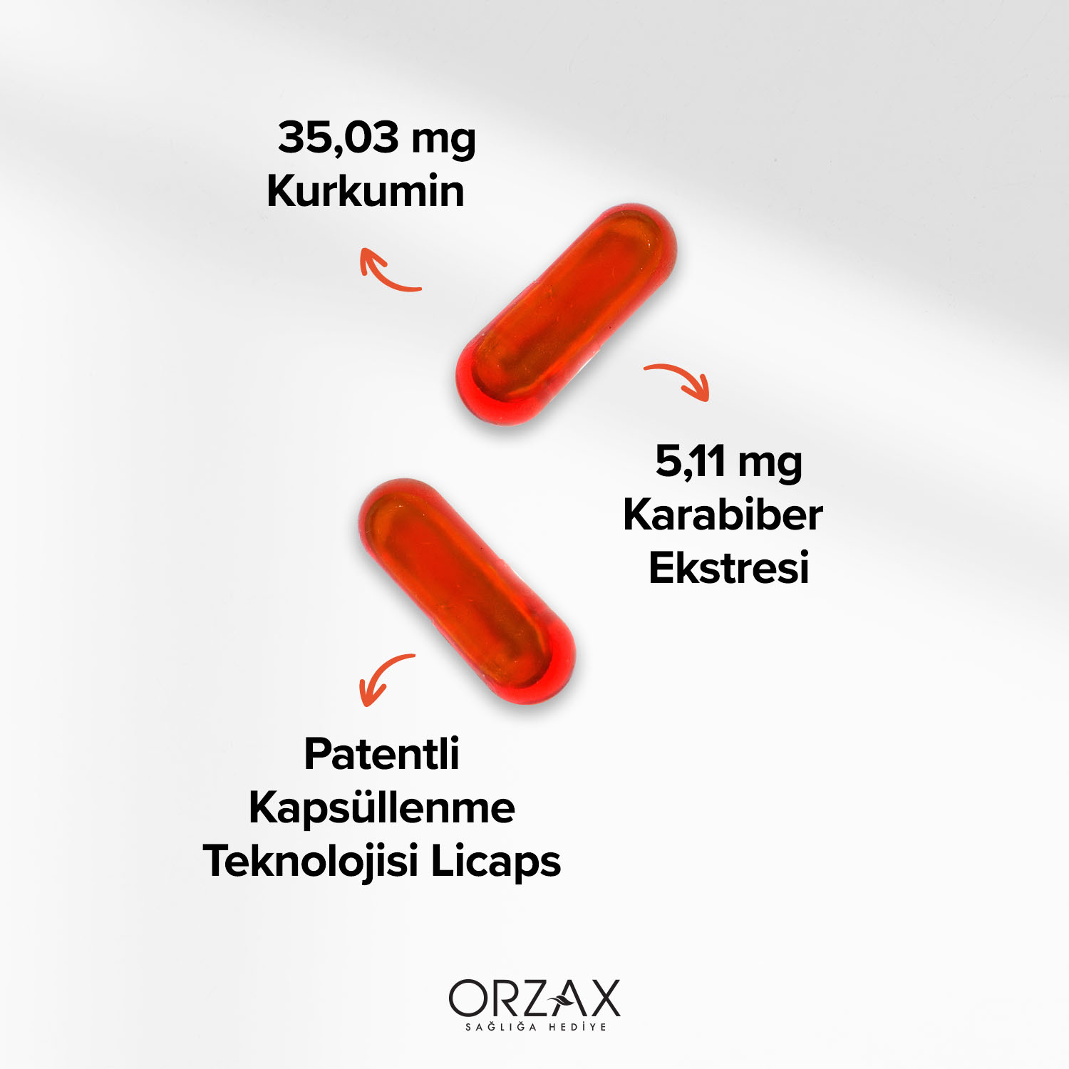 Ocean Curcumin Licaps Kapsül Ocean Curcumin Licaps Kapsül - Görsel 3