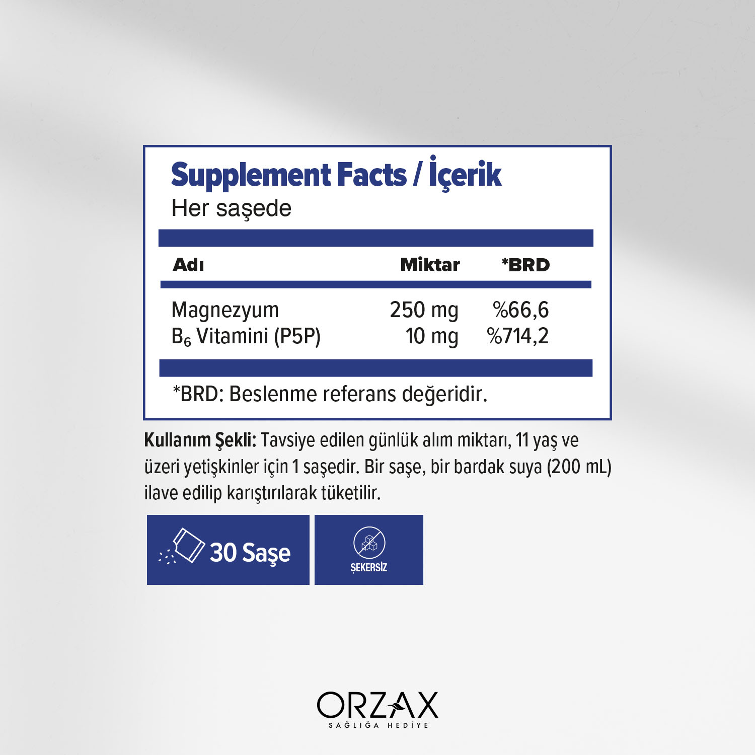 Ocean ExtraMag Magnezyum Sitrat Saşe Ocean ExtraMag Magnezyum Sitrat Saşe - Görsel 3