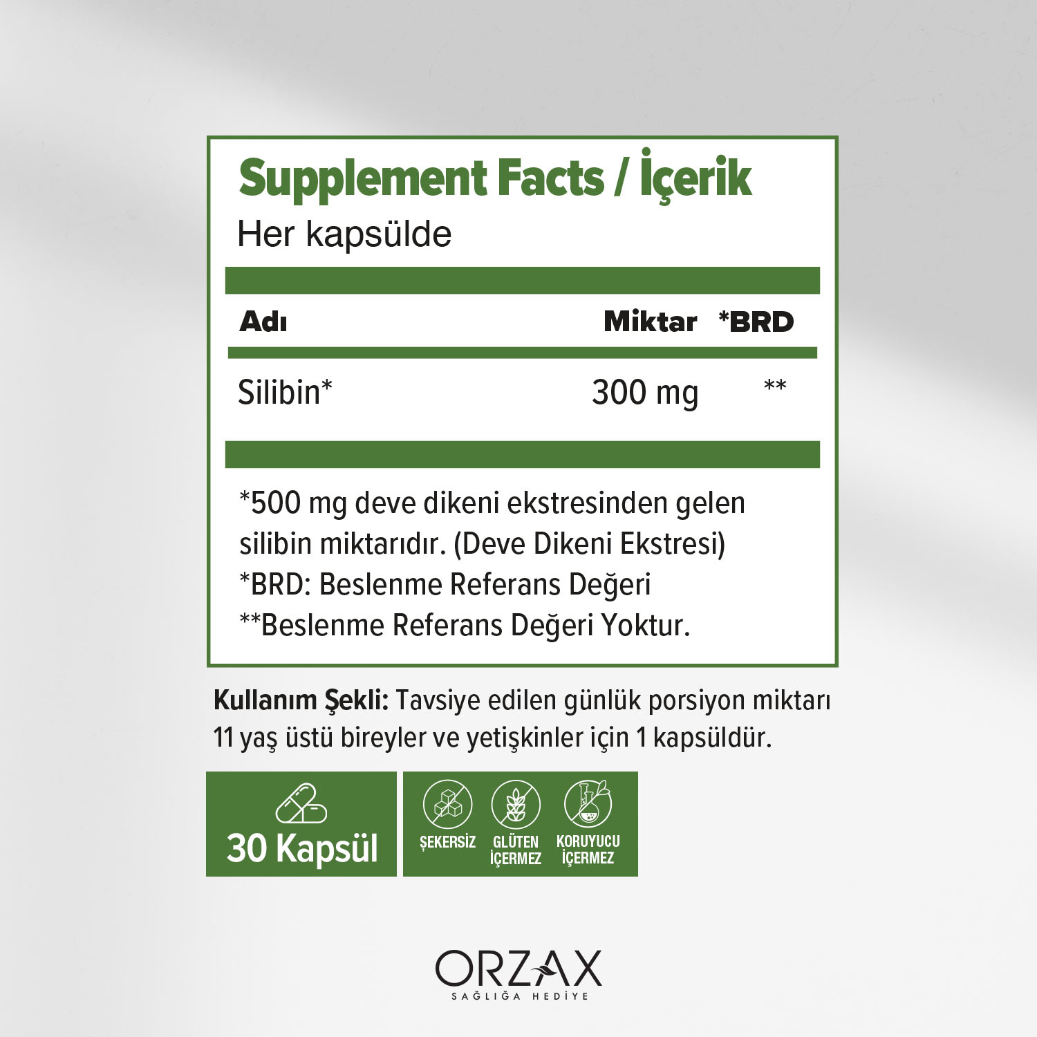 Ocean Milk Thistle Kapsül Ocean Milk Thistle Kapsül - Görsel 2