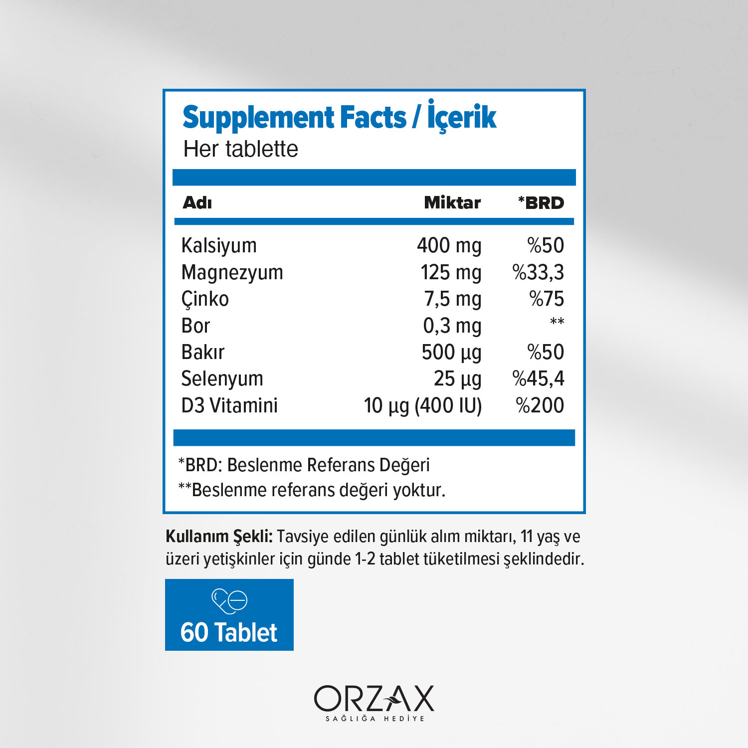 Ocean Osteofine Tablet Ocean Osteofine Tablet - Görsel 2