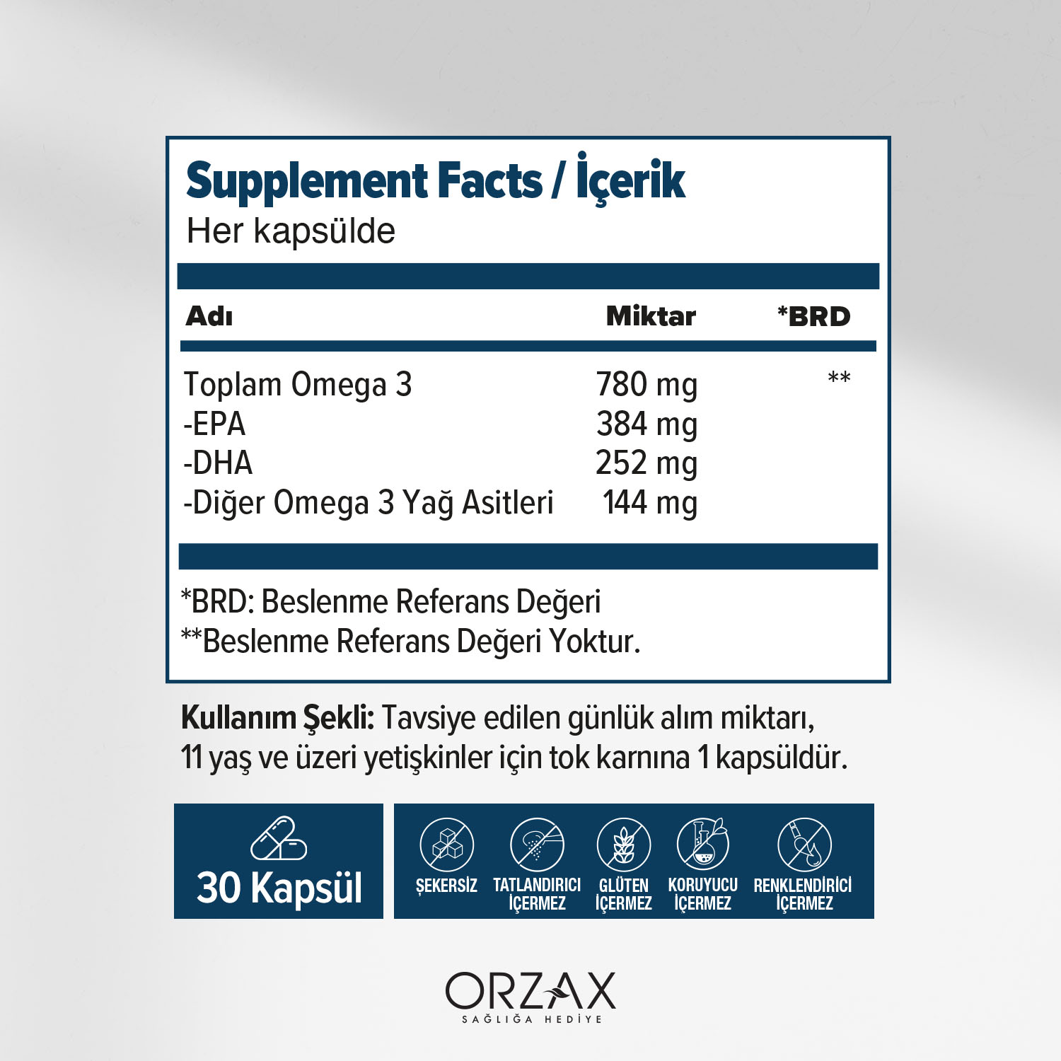 Ocean Plus Softjel Kapsül Ocean Plus Softjel Kapsül - Görsel 2