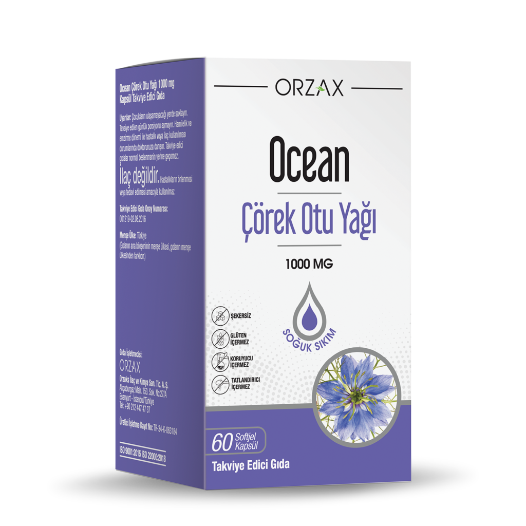 Ocean Çörek Otu Yağı Kapsül