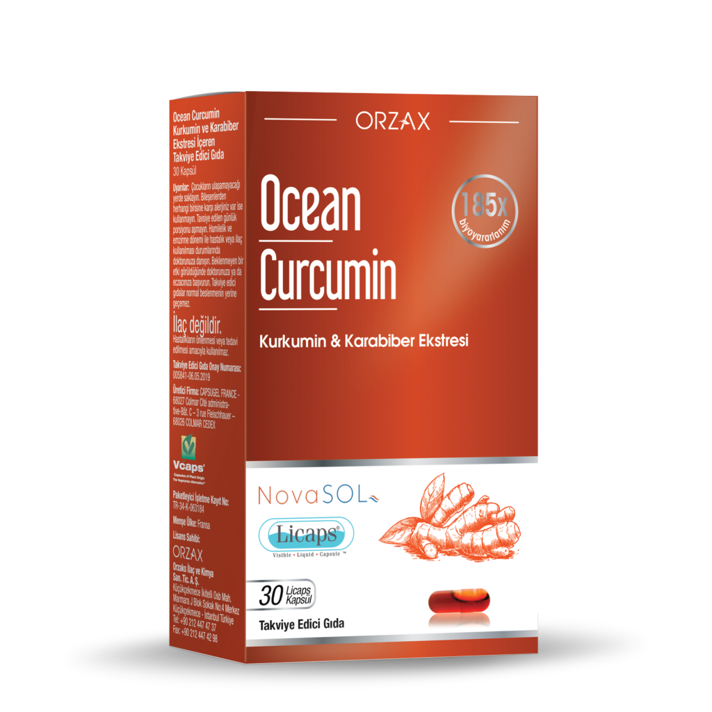 Ocean Curcumin Licaps Kapsül
