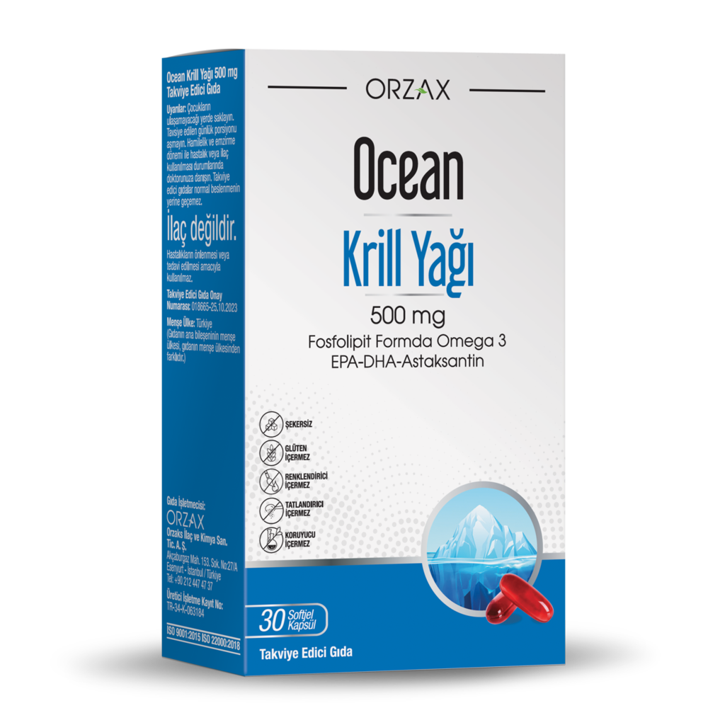 Ocean Krill Oil 30 Softjel Kapsül