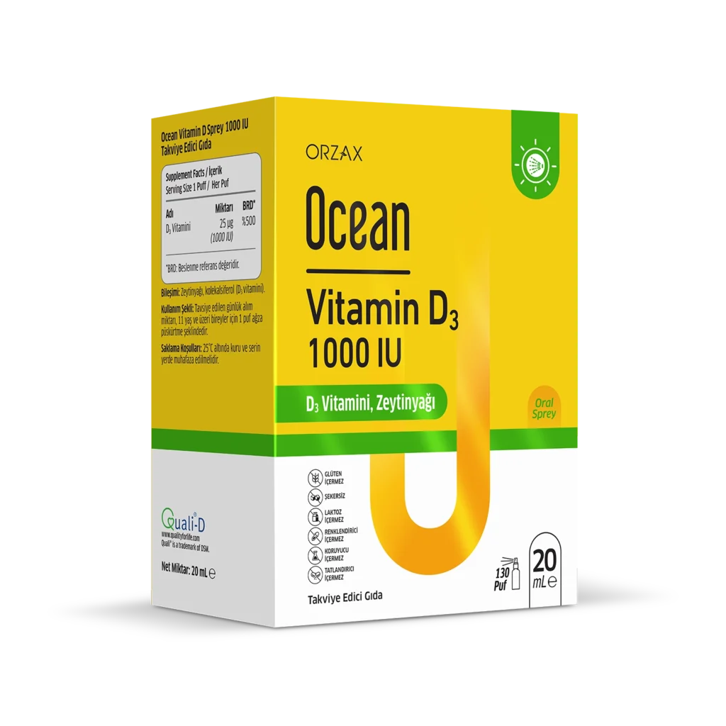 Ocean Vitamin D3 1000 IU Sprey