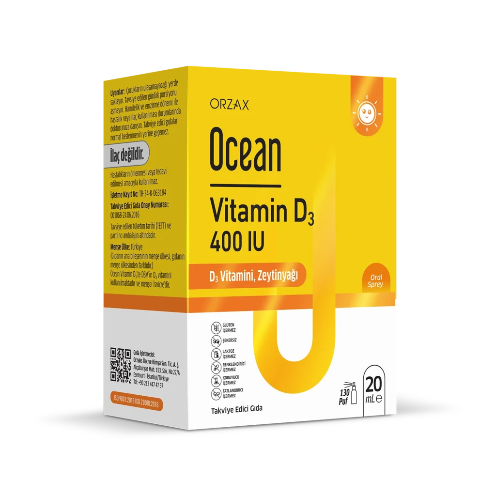 Ocean Vitamin D3 400 IU Sprey
