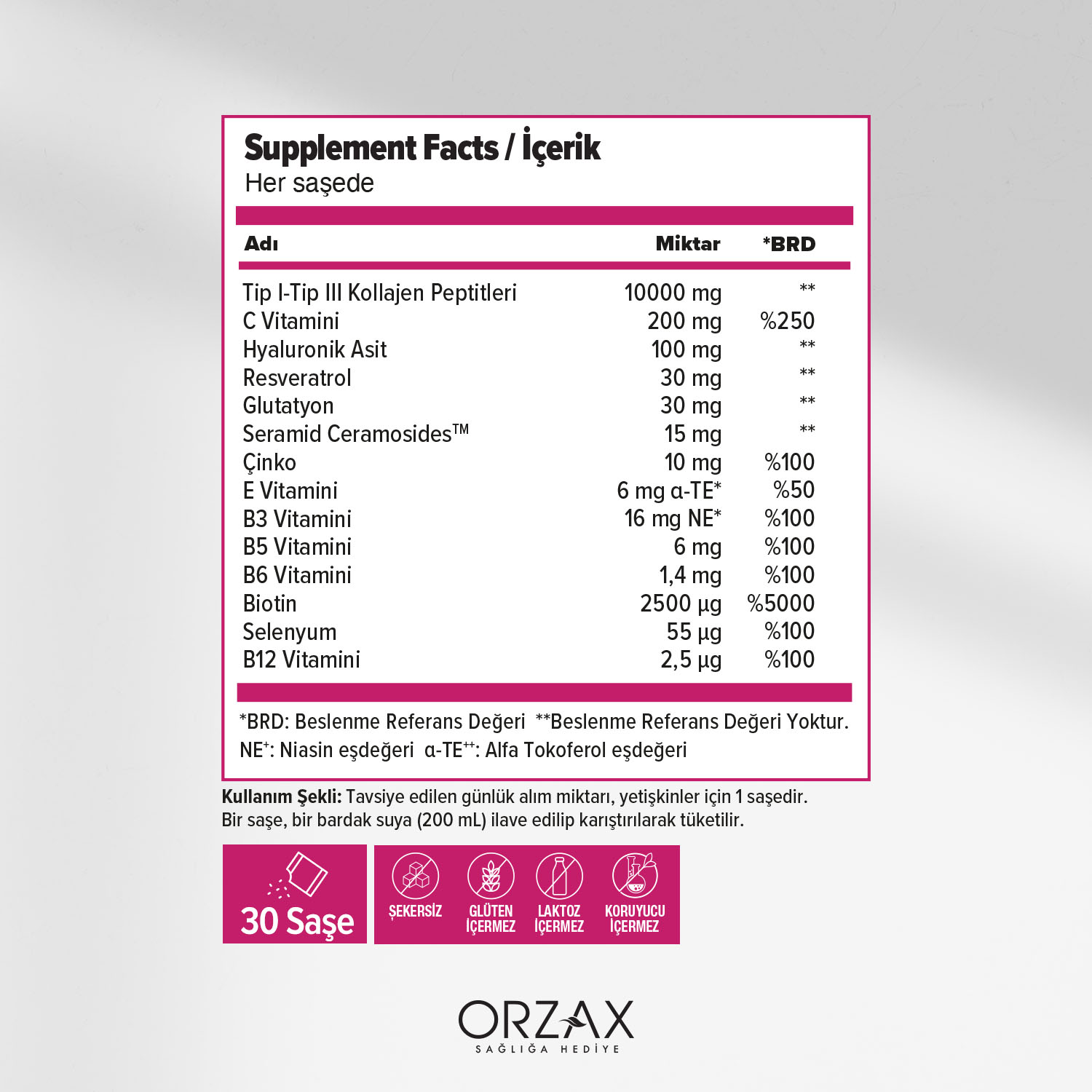 Day2Day The Collagen Beauty Intense Seramid Day2Day The Collagen Beauty Intense Seramid - Görsel 2